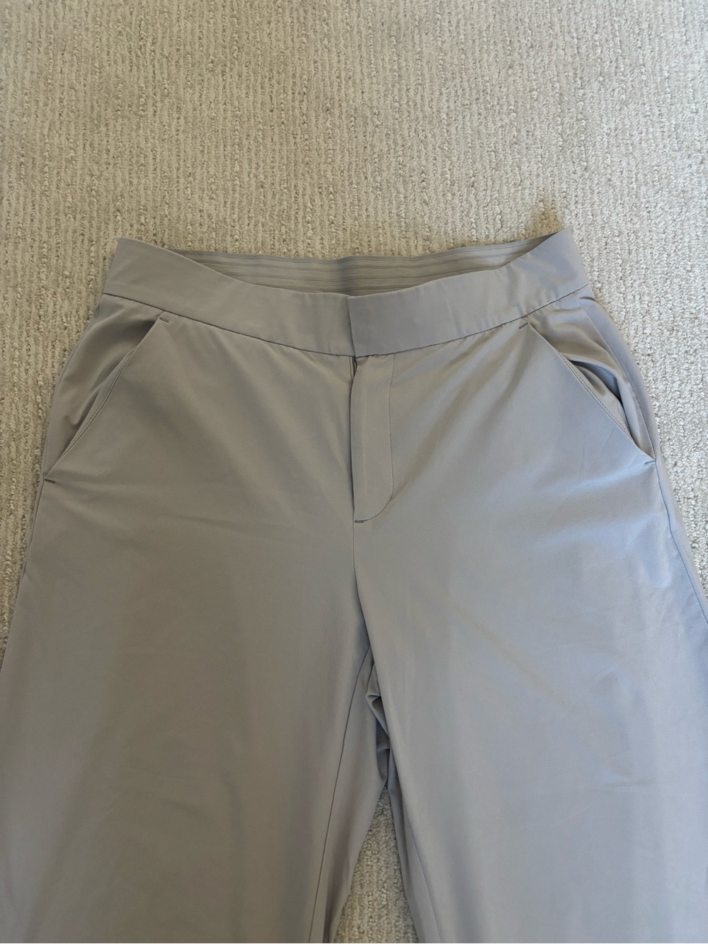 Athleta Gramercy Grey Track Pants - Picture 6 of 7